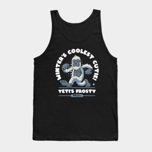 Funny Big Foot Christmas Tank Top